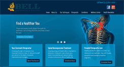 Desktop Screenshot of bellcincychiro.com